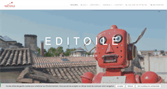 Desktop Screenshot of editoile.fr
