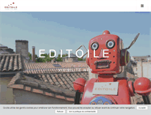 Tablet Screenshot of editoile.fr